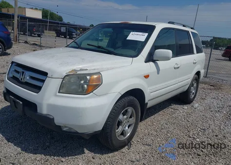 2006 Honda Pilot Ex-L from USA, damaged, VIN 2HKYF18536H538159